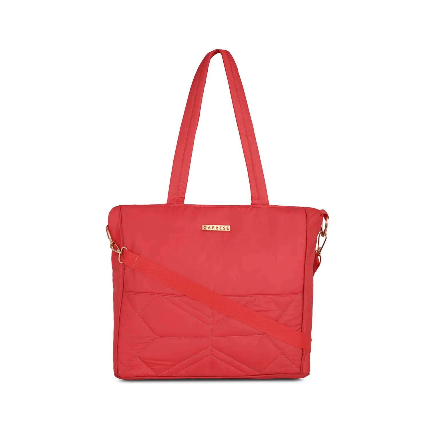 Caprese Clara Medium (E) Red Tote Bag