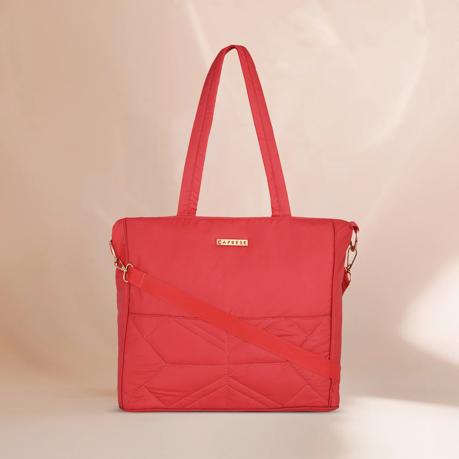 Caprese Clara Medium (E) Red Tote Bag - Image 2