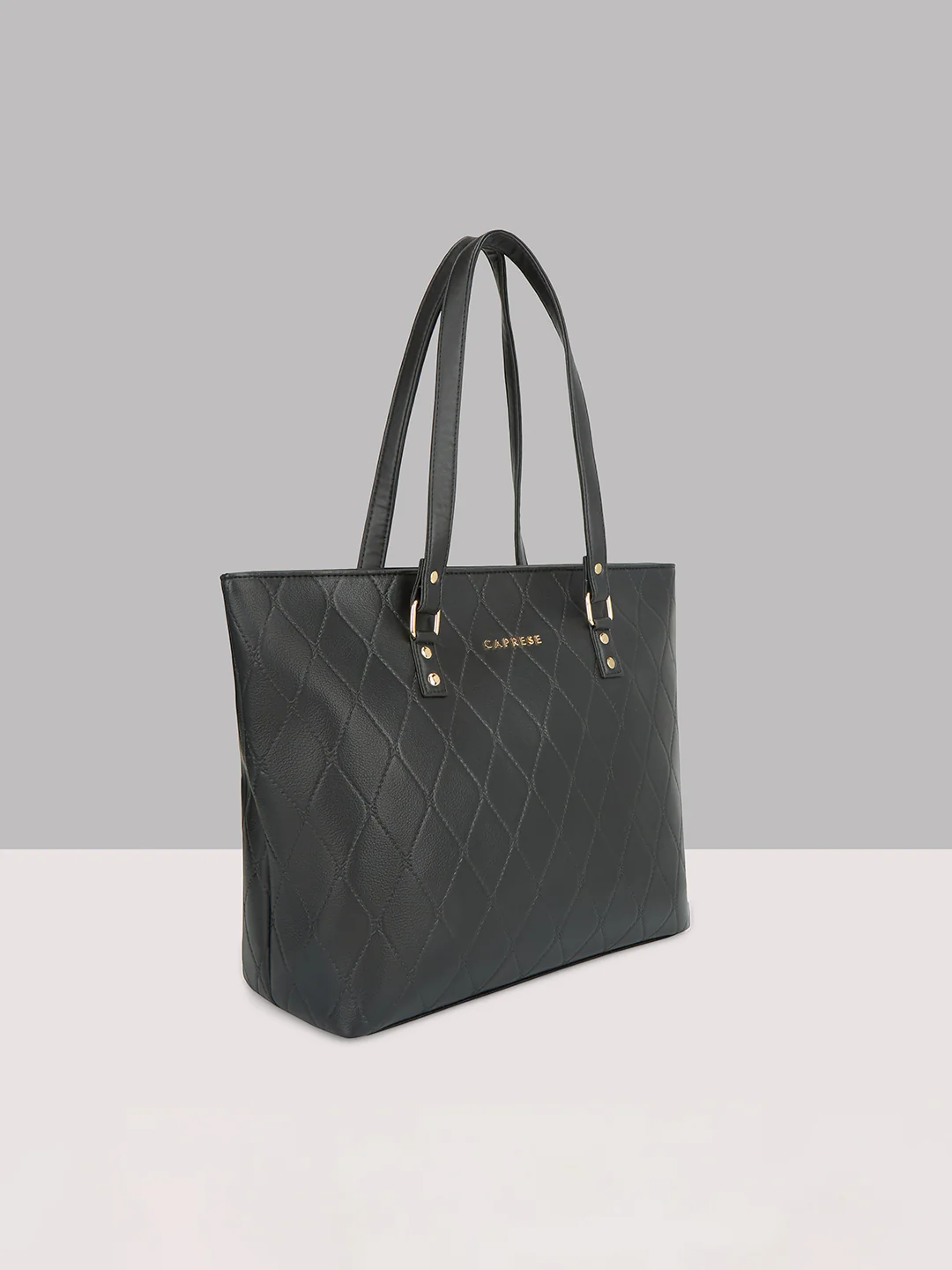 Caprese Claudiaa Large Black Tote Bag - Image 3