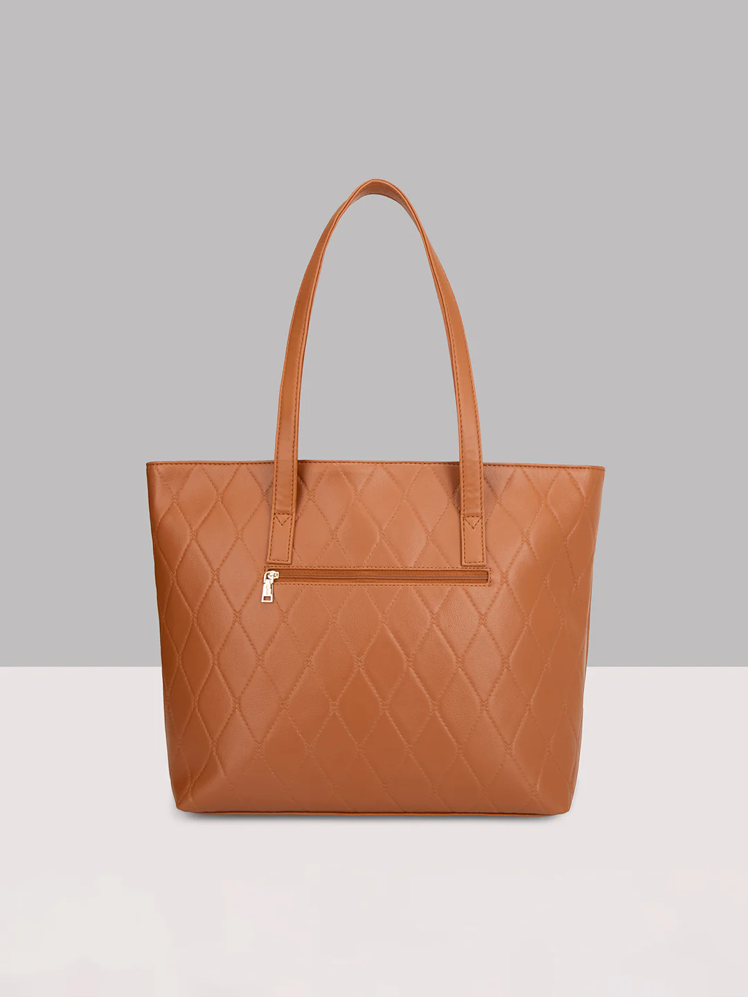 Caprese Claudiaa Large Tan Tote Bag - Image 3