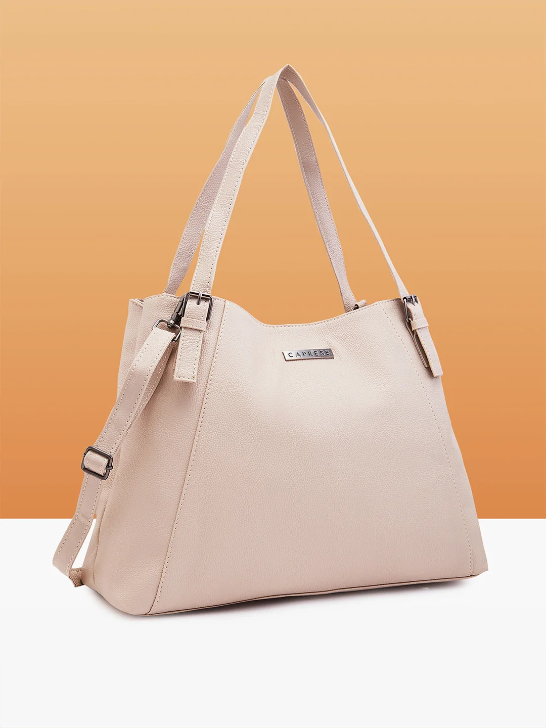 Caprese Coco Large Clay Satchel Bag - Image 6