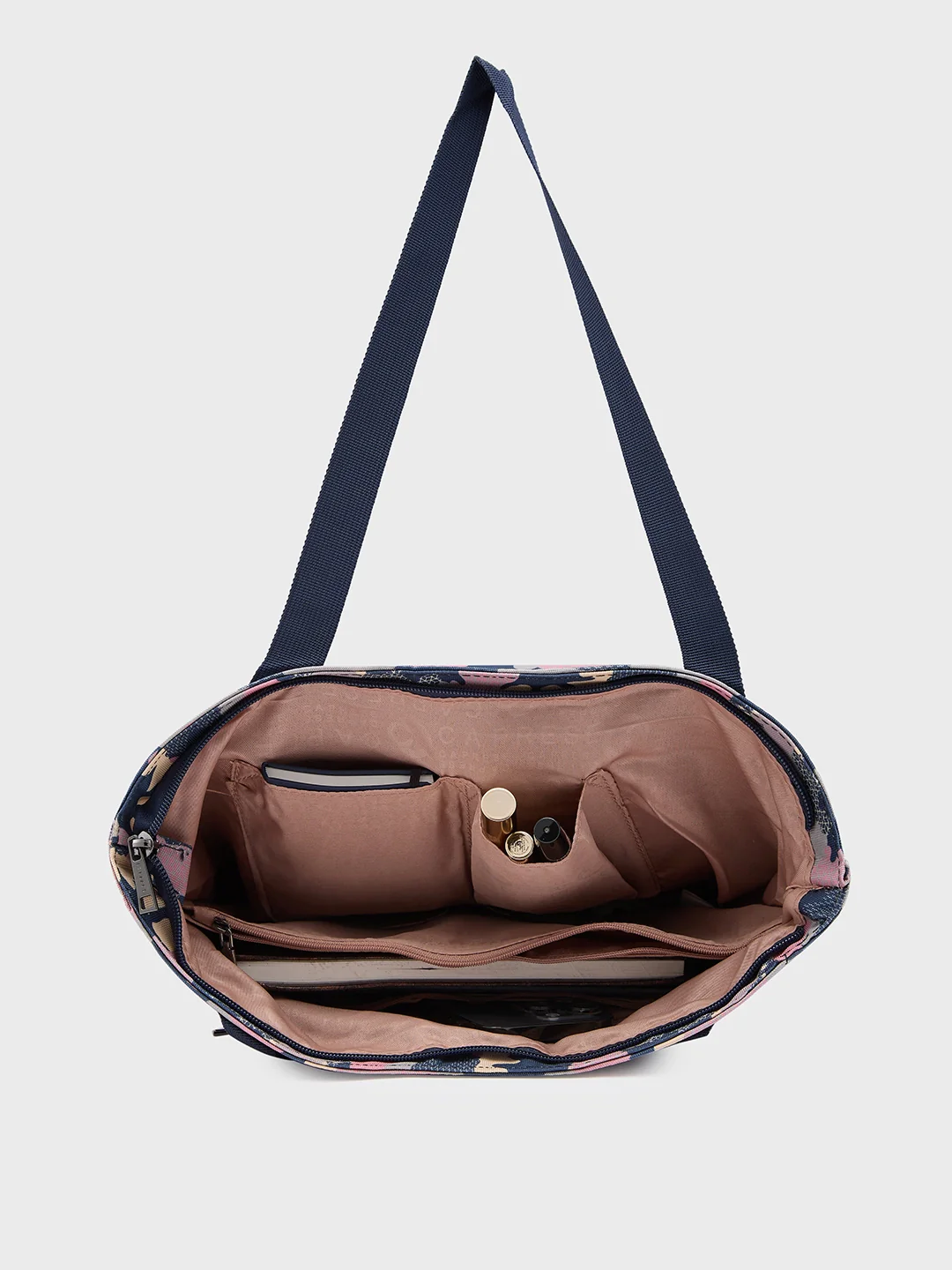 Caprese Cole Large Navy Tote Bag - Image 9