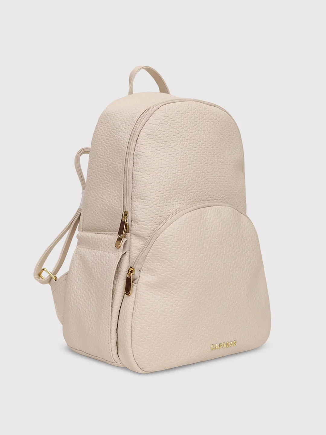 Caprese Comet Medium Cream Backpack - Image 3