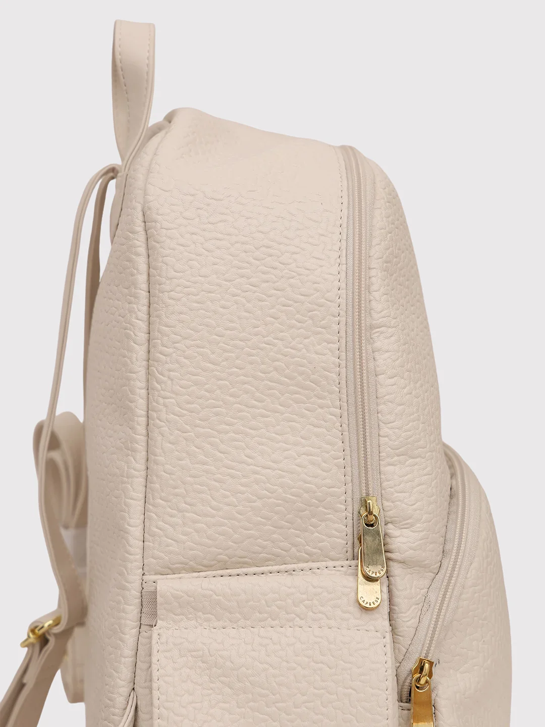 Caprese Comet Medium Cream Backpack - Image 4
