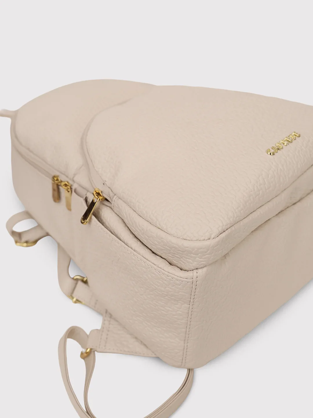 Caprese Comet Medium Cream Backpack - Image 6