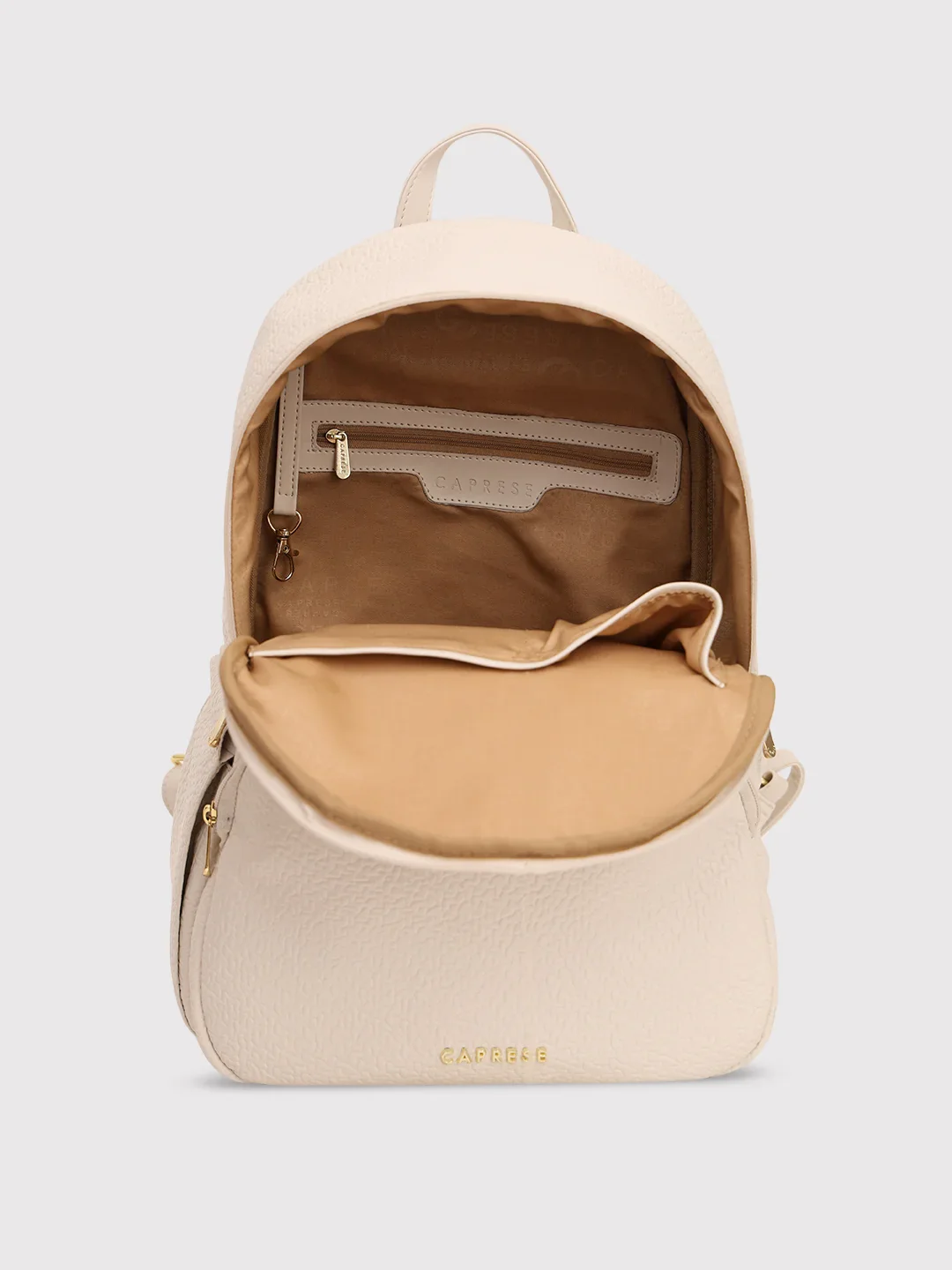 Caprese Comet Medium Cream Backpack - Image 7