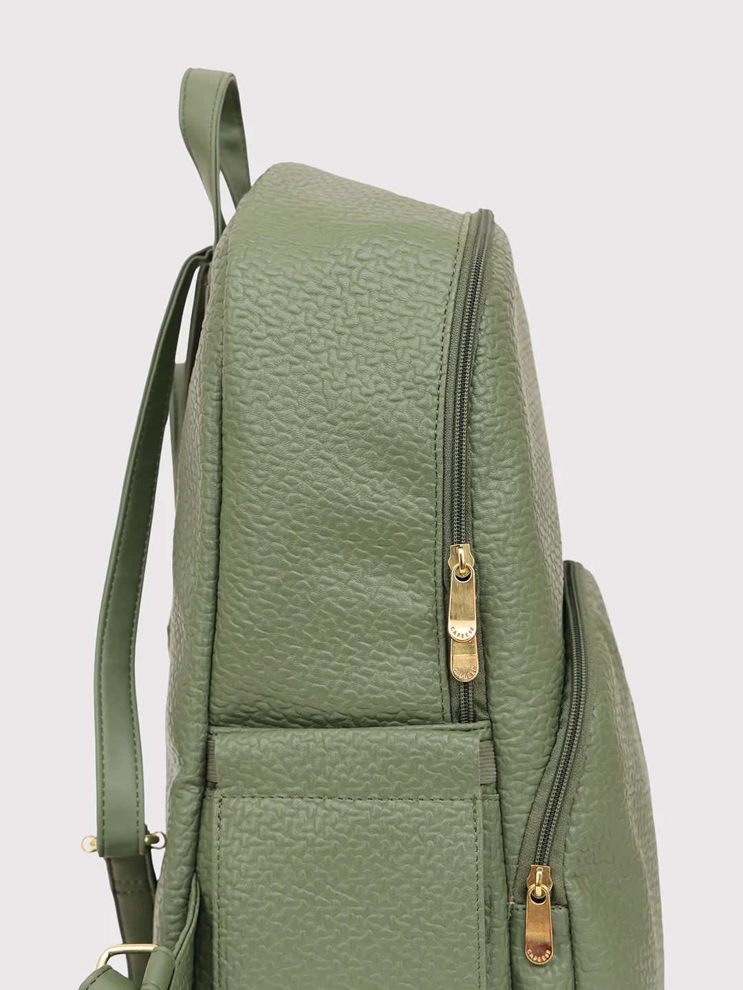 Caprese Comet Medium Olive Backpack - Image 4