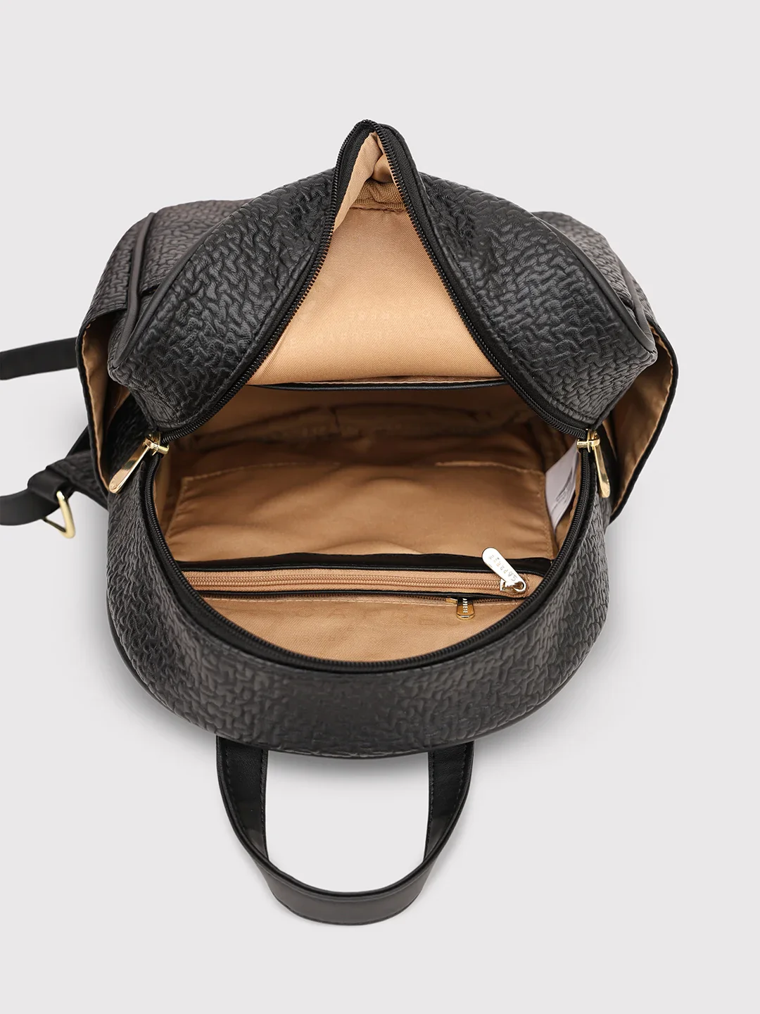 Caprese Comet Small Black Backpack - Image 6