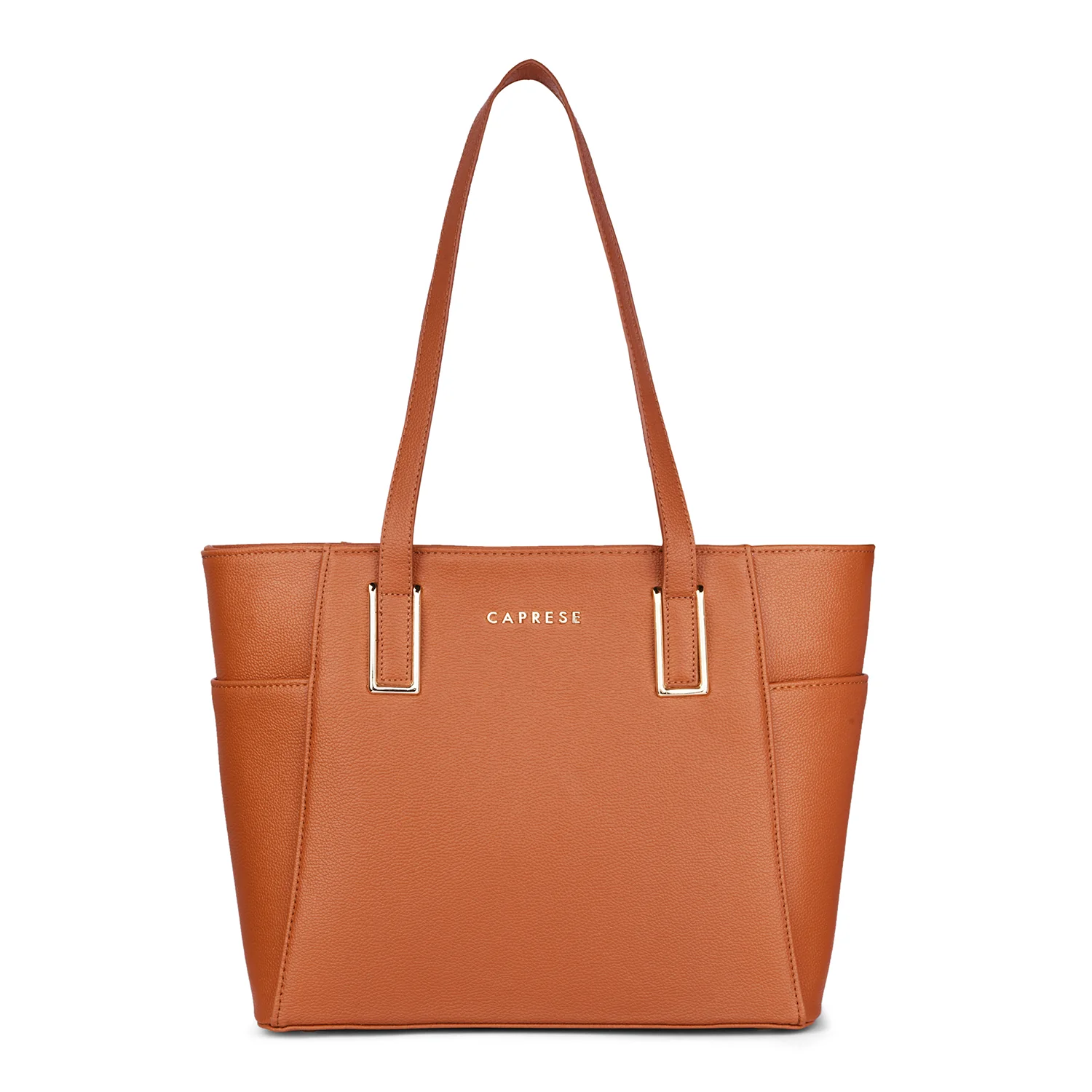 Caprese Cora Large Tan Tote Bag