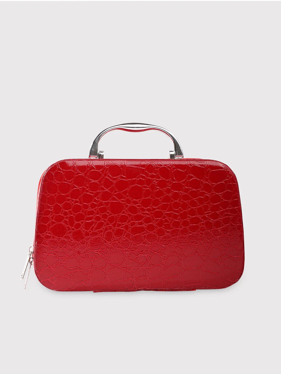 Caprese Cortney Small Maroon Vanity Case - Image 6