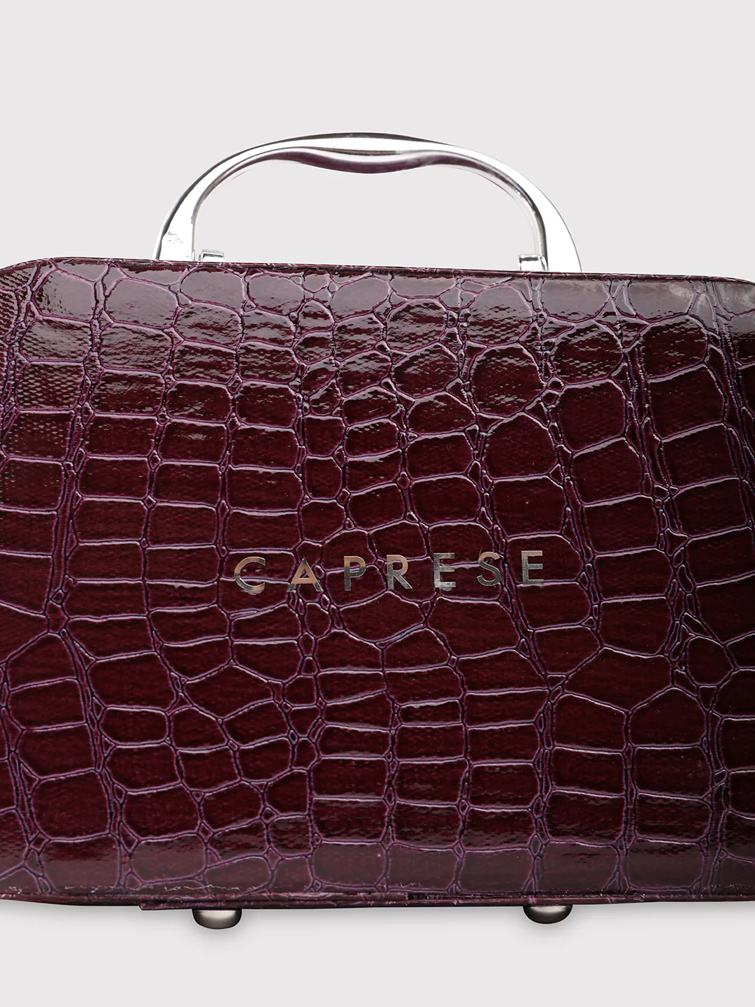 Caprese Cortney Small Purple Vanity Case - Image 4