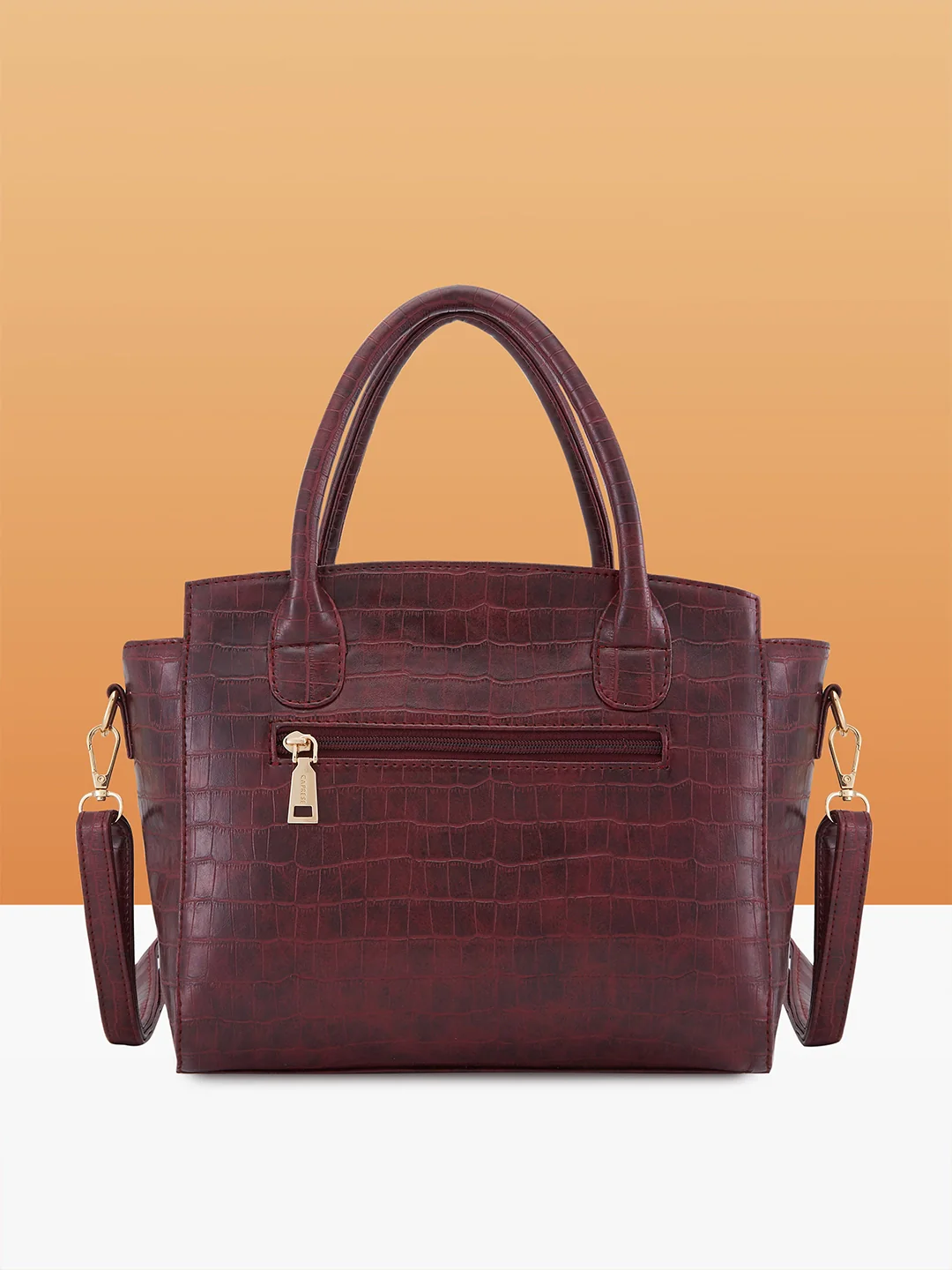 Caprese Cristina Medium Cherry Satchel Bag - Image 5