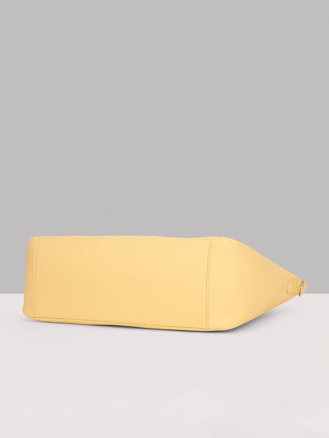 Caprese Crystal Large Butter Yellow Satchel Bag - Image 6