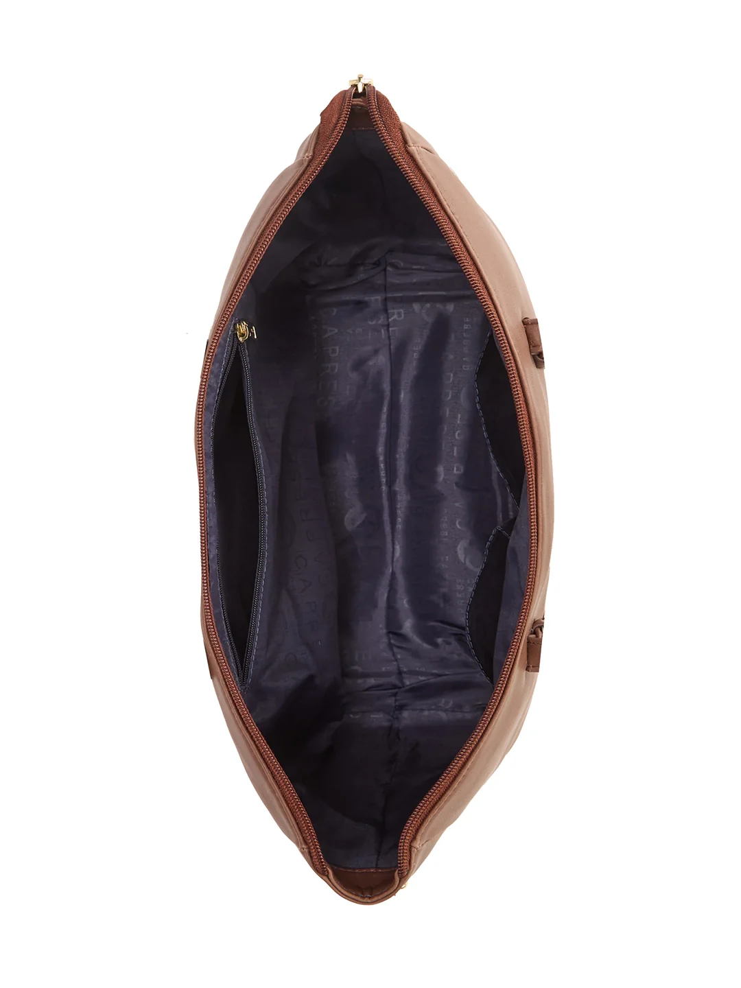 Caprese Crystal Large Chocolate Brown Satchel Bag - Image 7