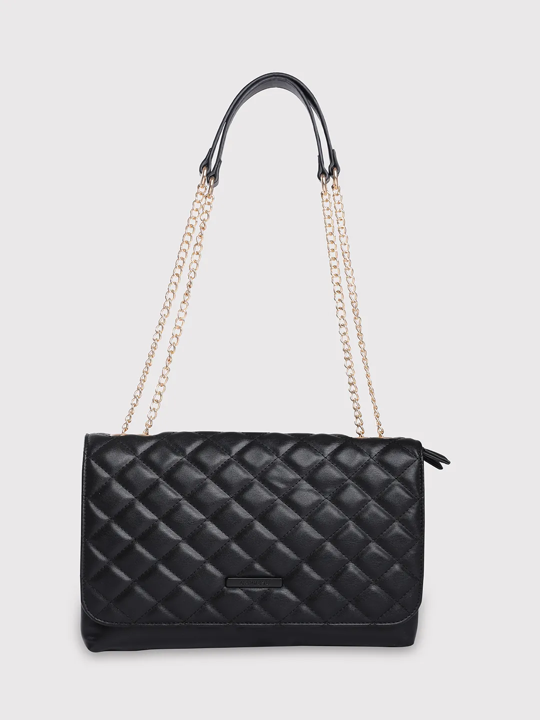 Caprese Cuddy Medium Black Sling Bag - Image 2