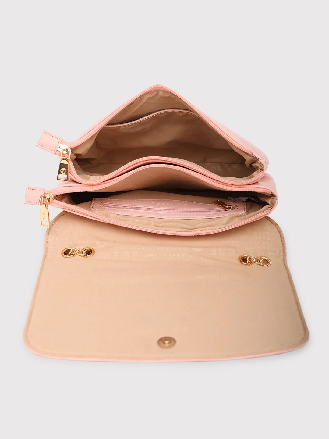 Caprese Cuddy Medium Blush Sling Bag - Image 4