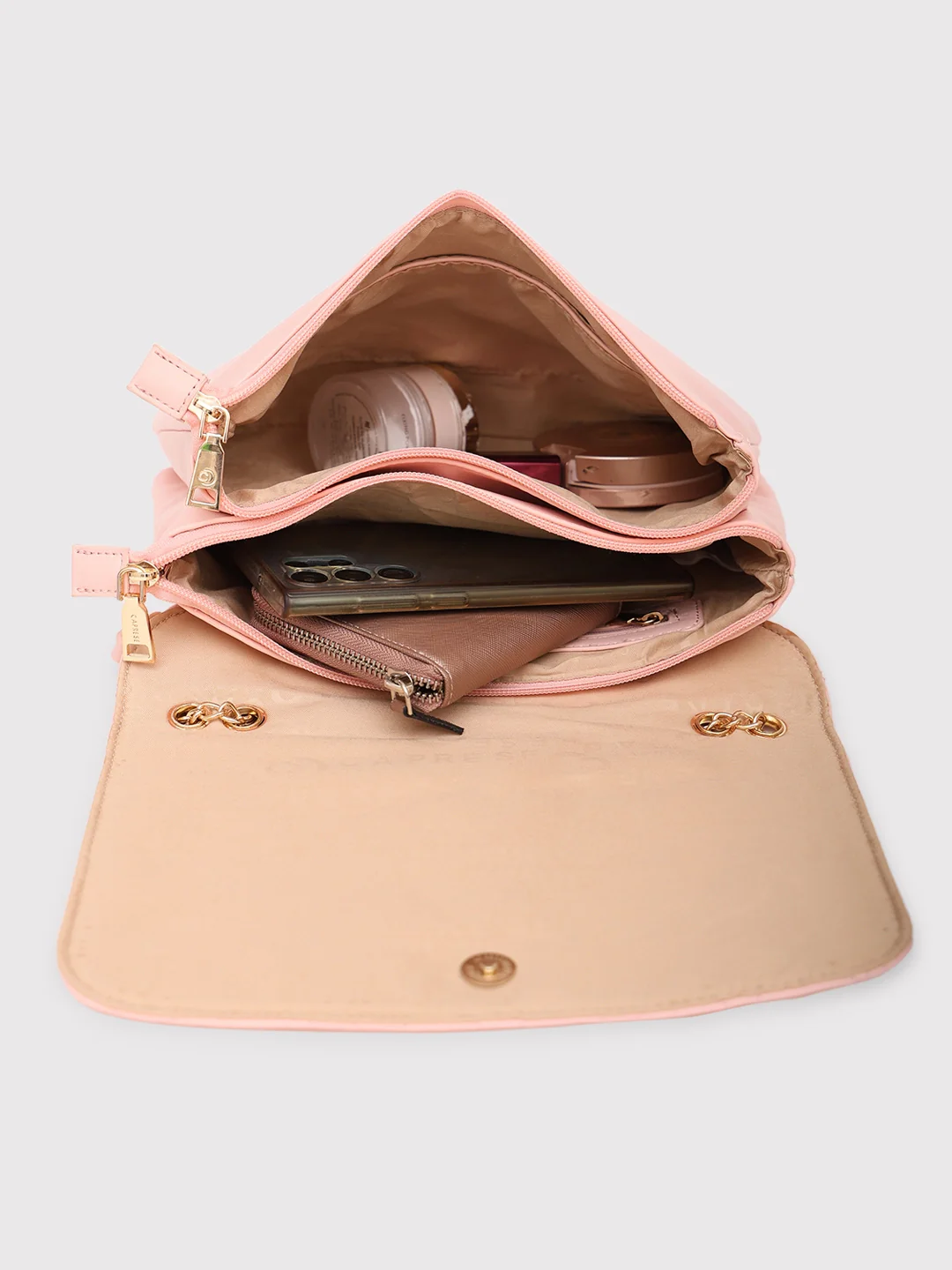 Caprese Cuddy Medium Blush Sling Bag - Image 6