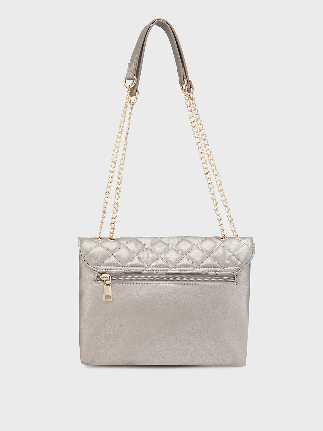 Caprese Cuddy Medium Gunmetal Sling Bag - Image 3