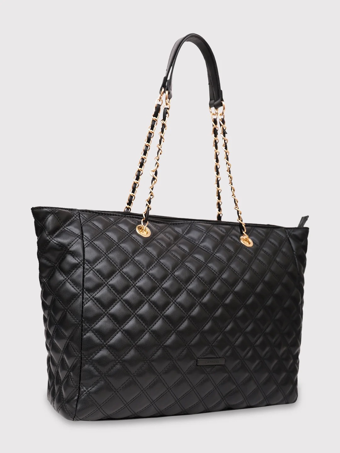 Caprese Cuddy Large Black Tote Bag - Image 3