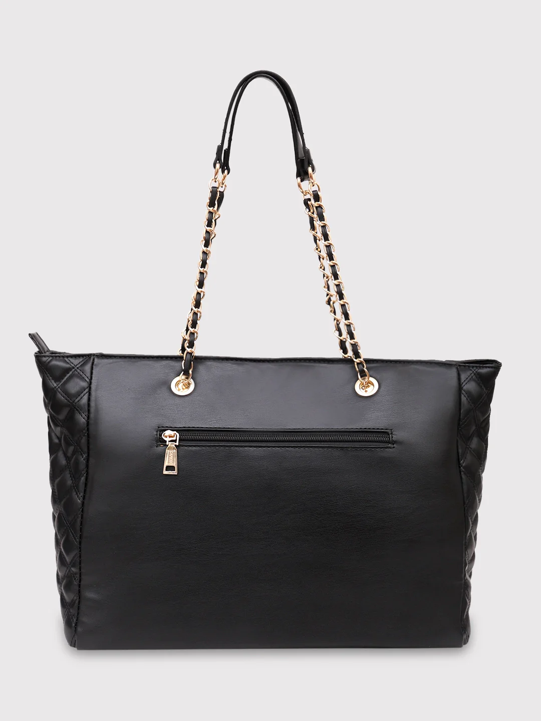 Caprese Cuddy Large Black Tote Bag - Image 5