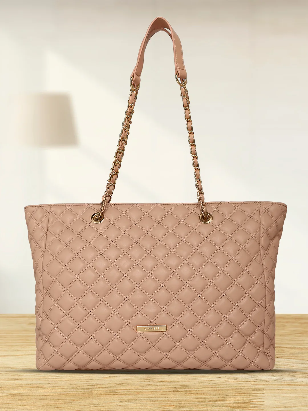 Caprese Cuddy Large Blush Tote Bag - Image 2