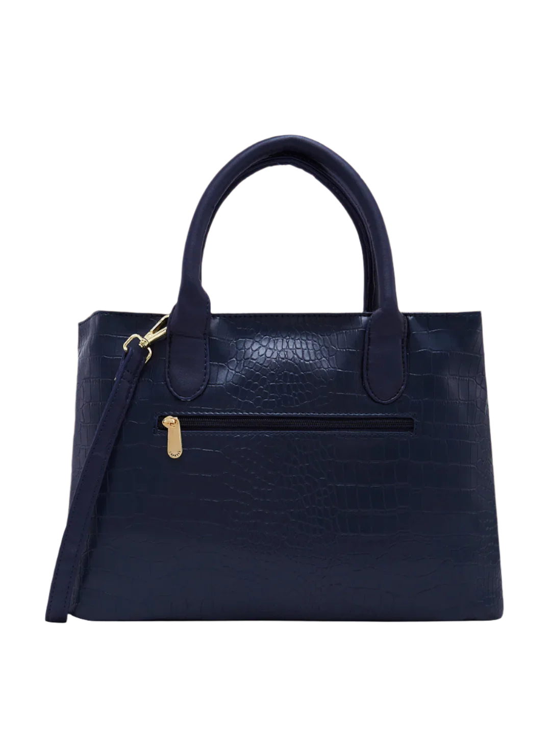 Caprese Cynthia Medium Navy Satchel Bag
