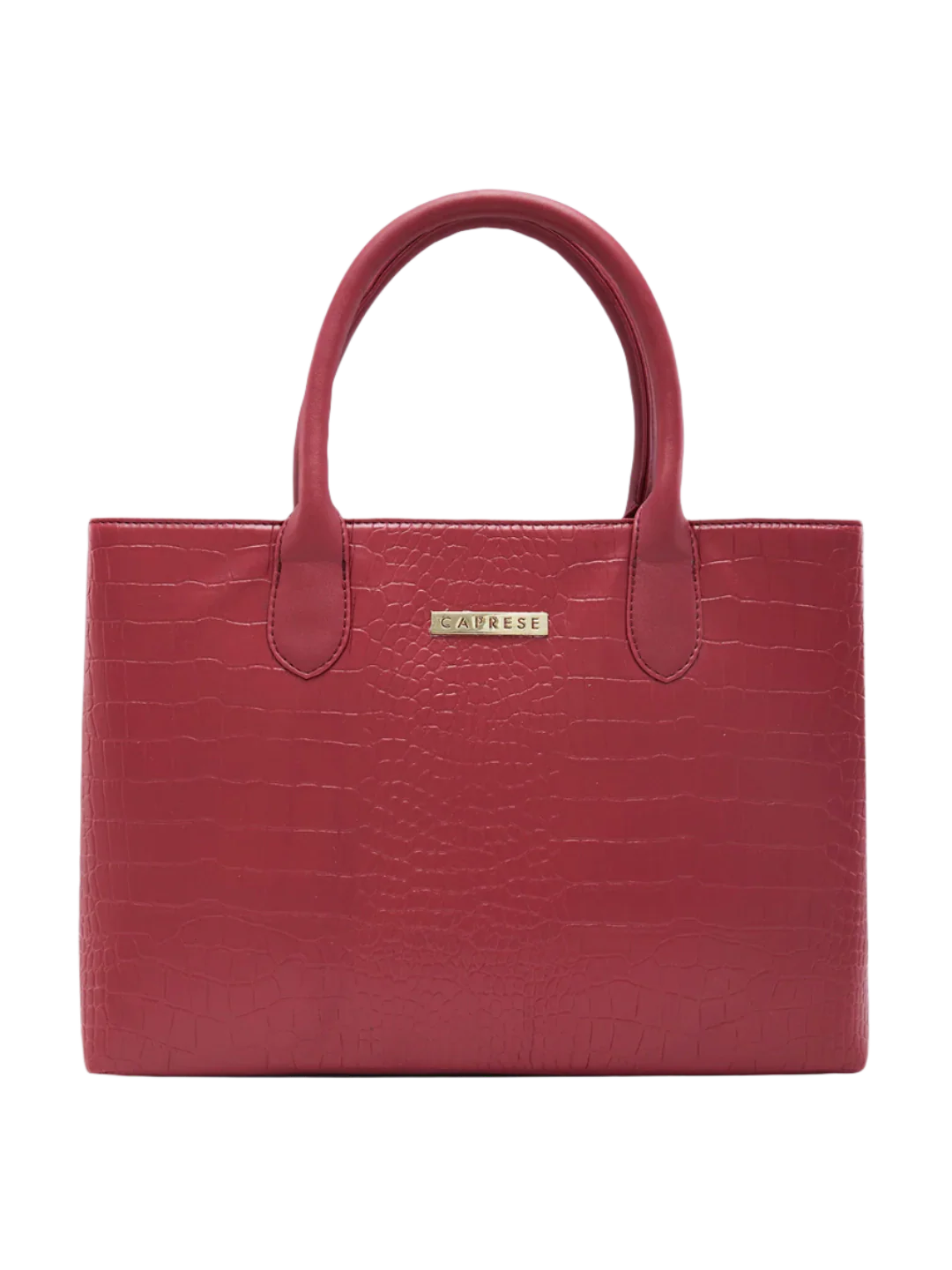 Caprese Cynthia Medium Plum Satchel Bag - Image 3