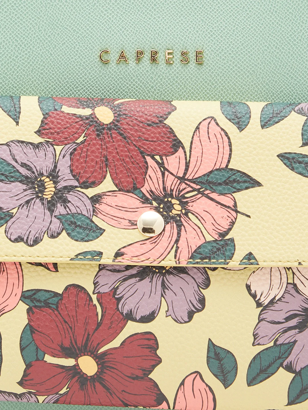 Caprese Daphne Medium Mint Satchel Bag - Image 6
