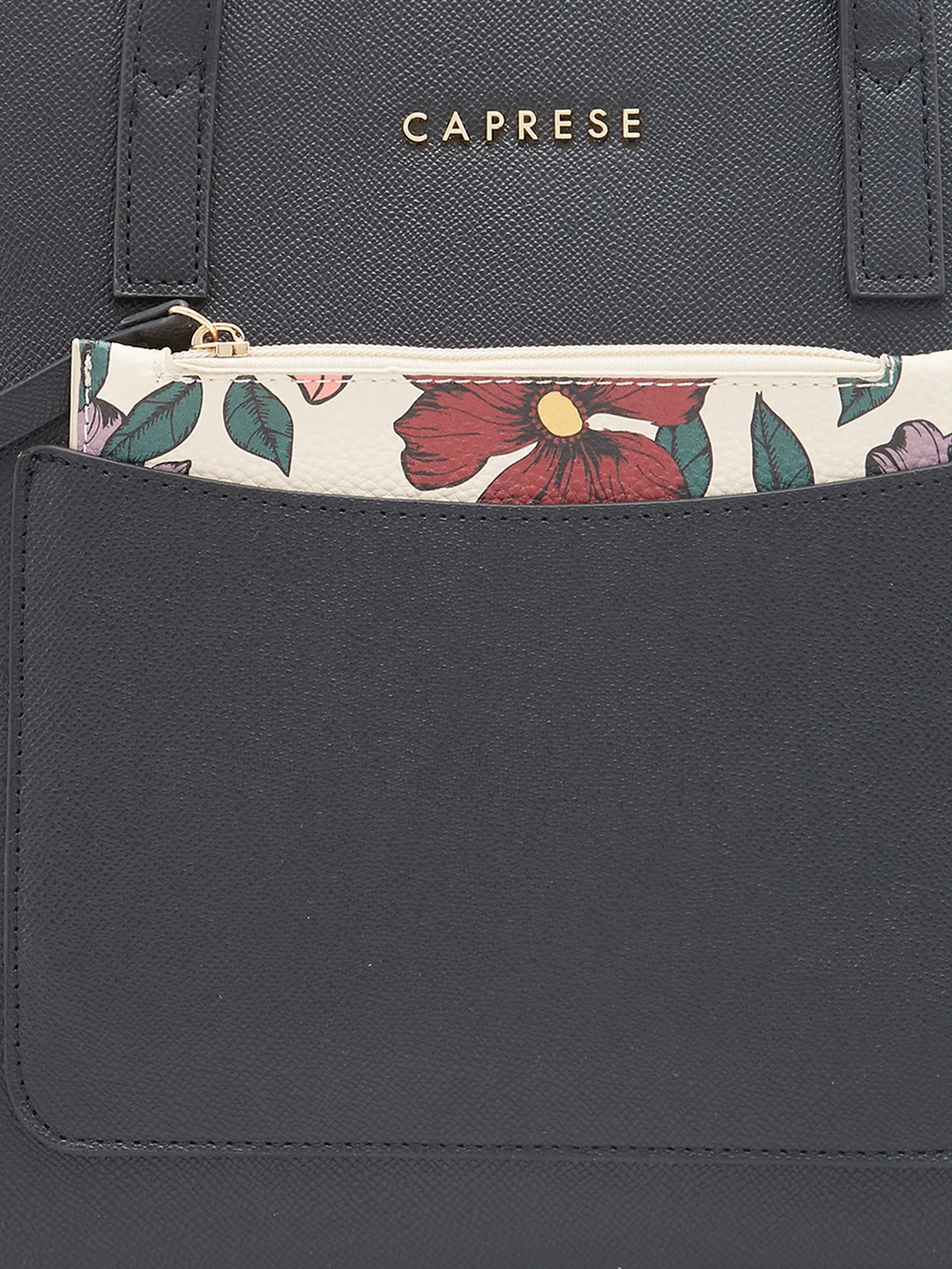 Caprese Daphny Large Black Tote Bag - Image 9