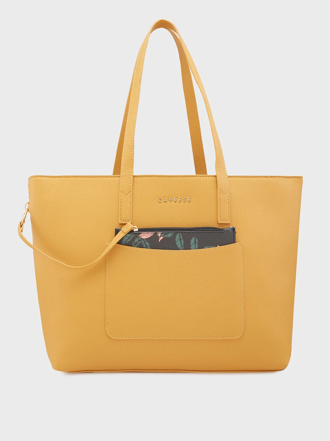 Caprese Daphny Large Yellow Tote Bag