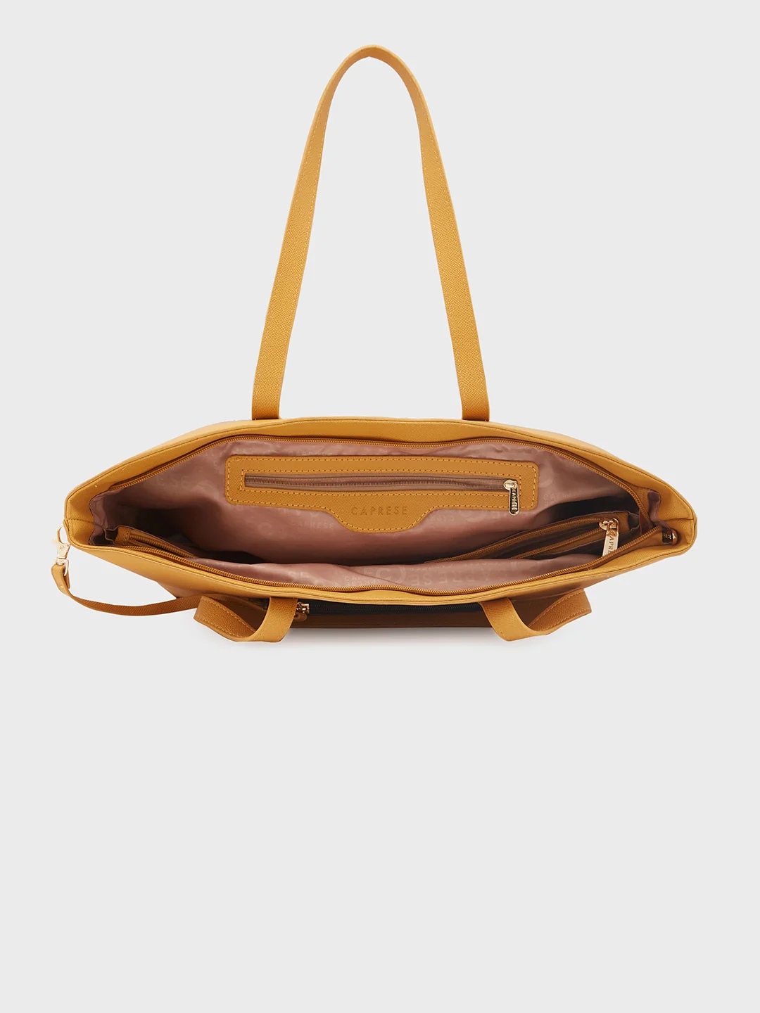 Caprese Daphny Large Yellow Tote Bag - Image 10