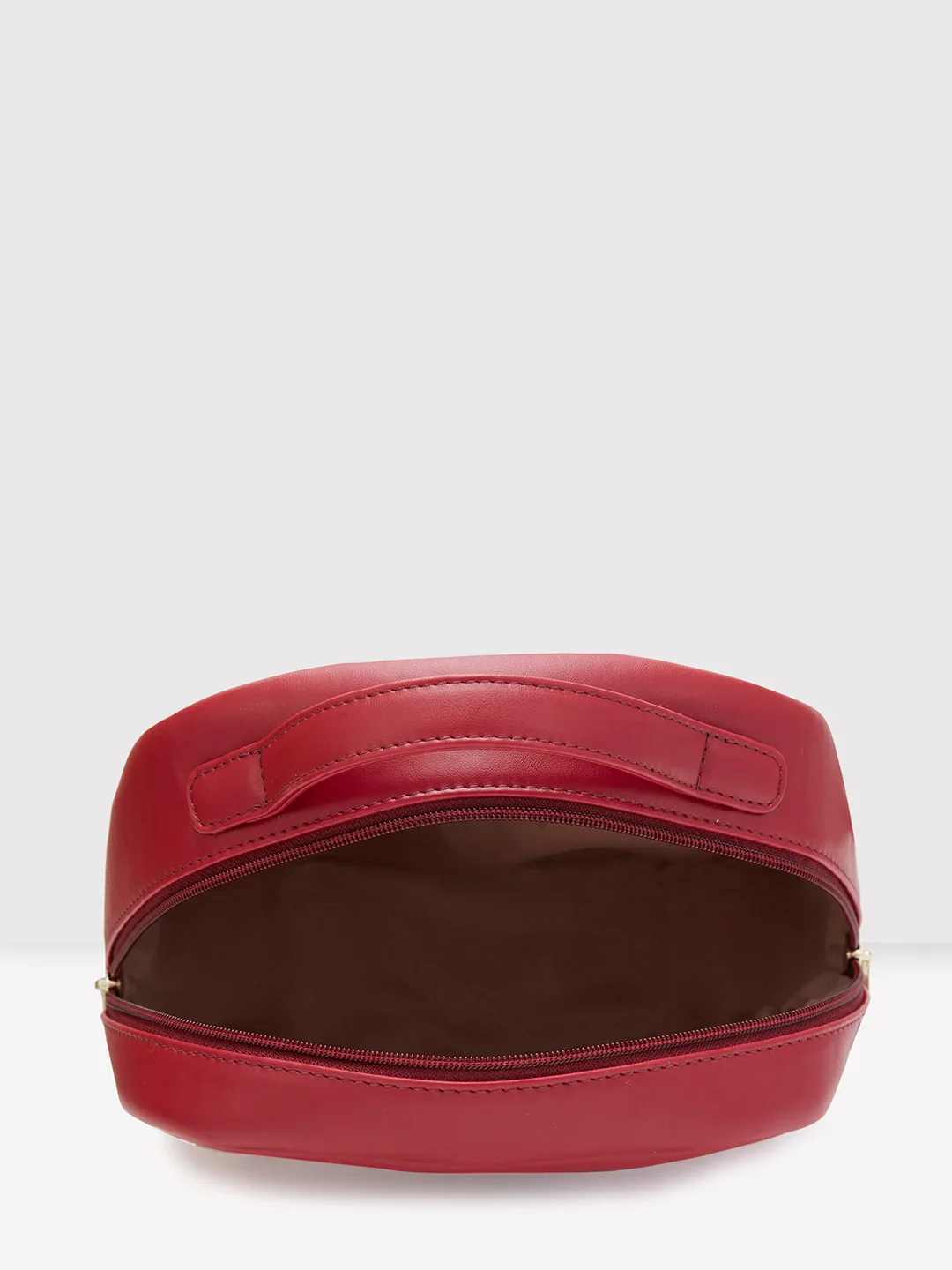 Caprese Dara Medium Maroon Backpack - Image 9
