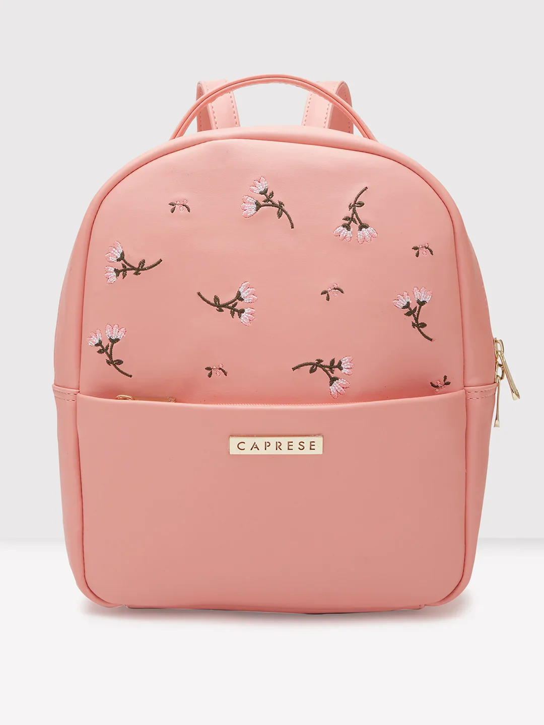 Caprese Dara Medium Pink Backpack