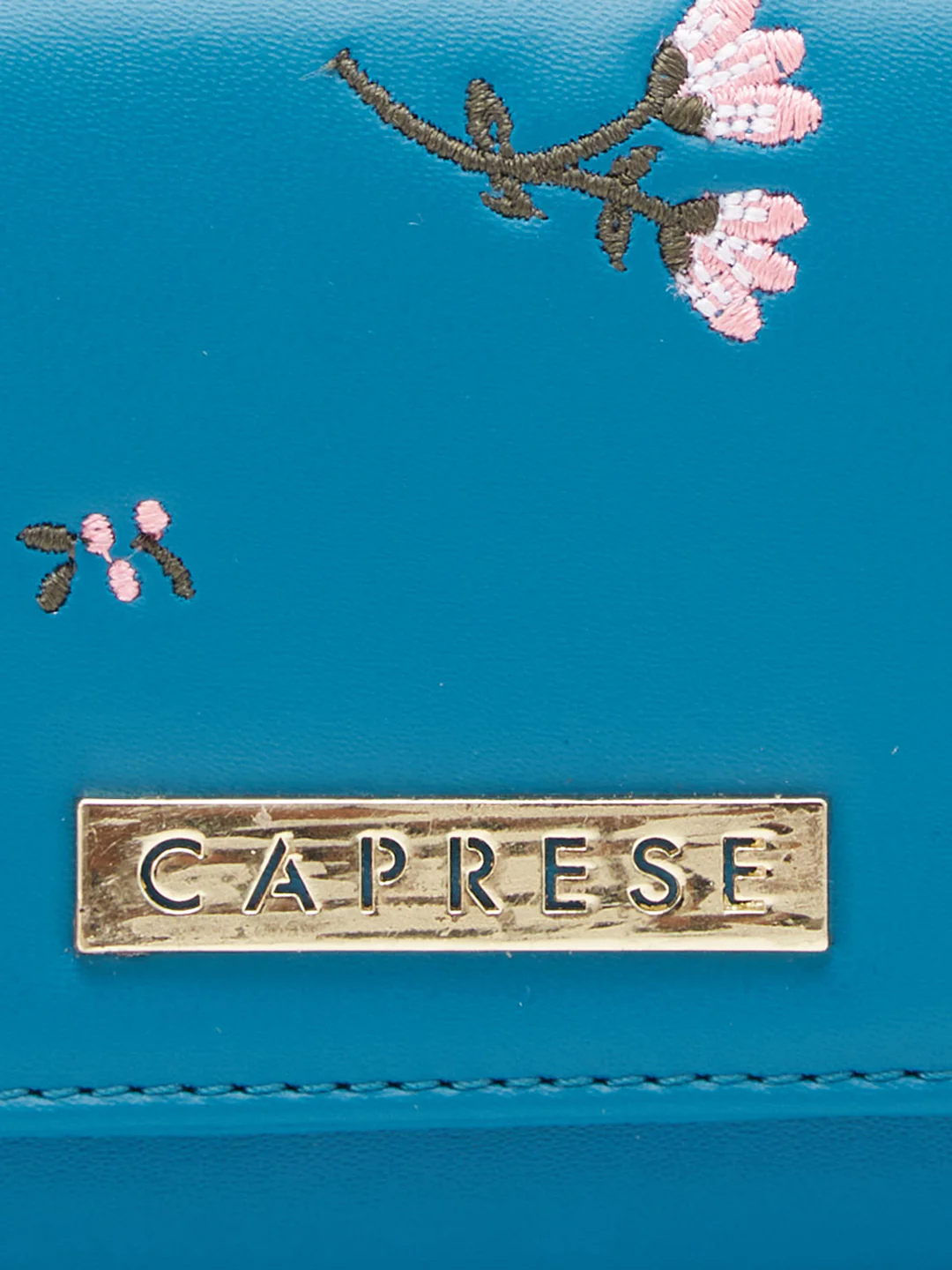 Caprese Dara Medium Green Flap Wallet - Image 9