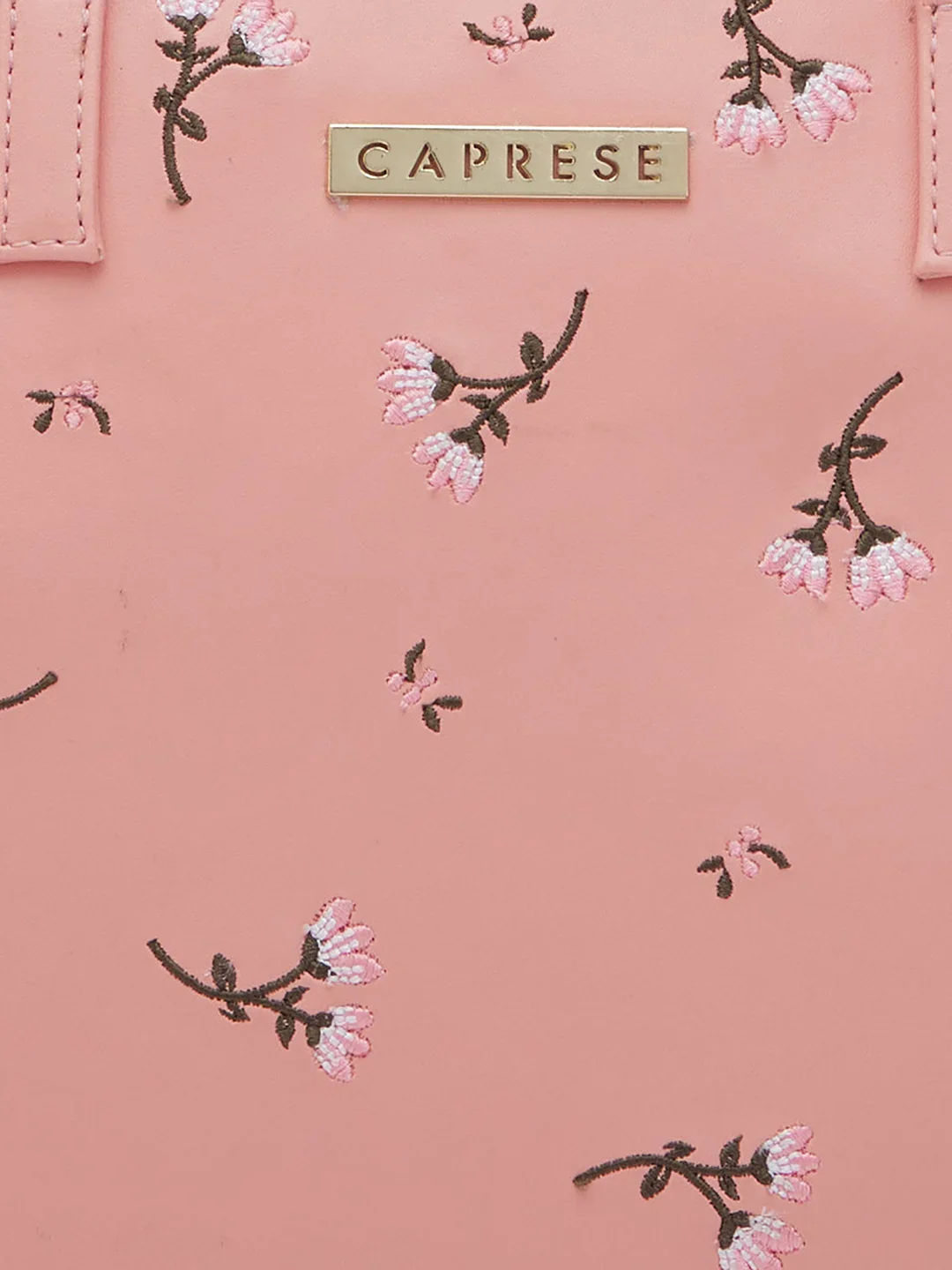 Caprese Dara Medium Pink Satchel Bag - Image 11