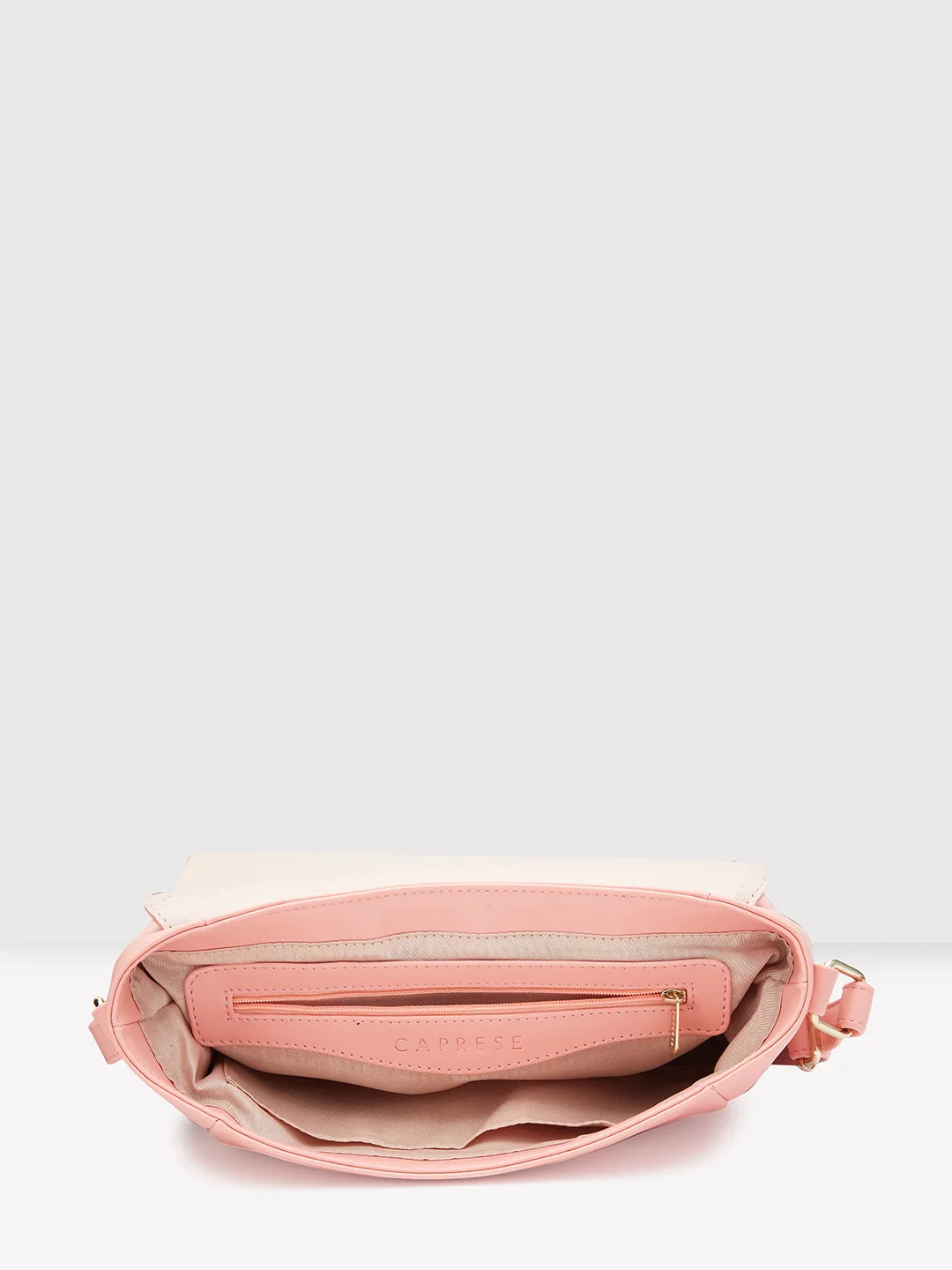 Caprese Dara Large Pink Sling Bag - Image 9