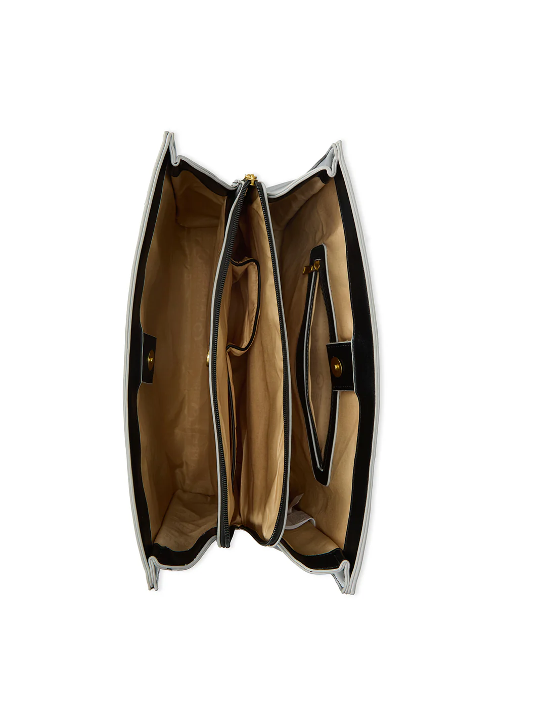 Caprese Dee Large Black Laptop Compatible Tote - Image 7
