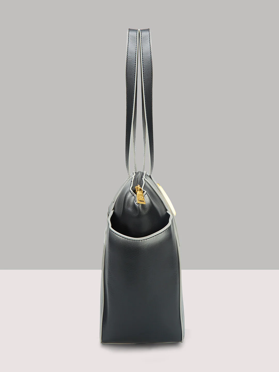 Caprese Dee Large Black Satchel - Image 5