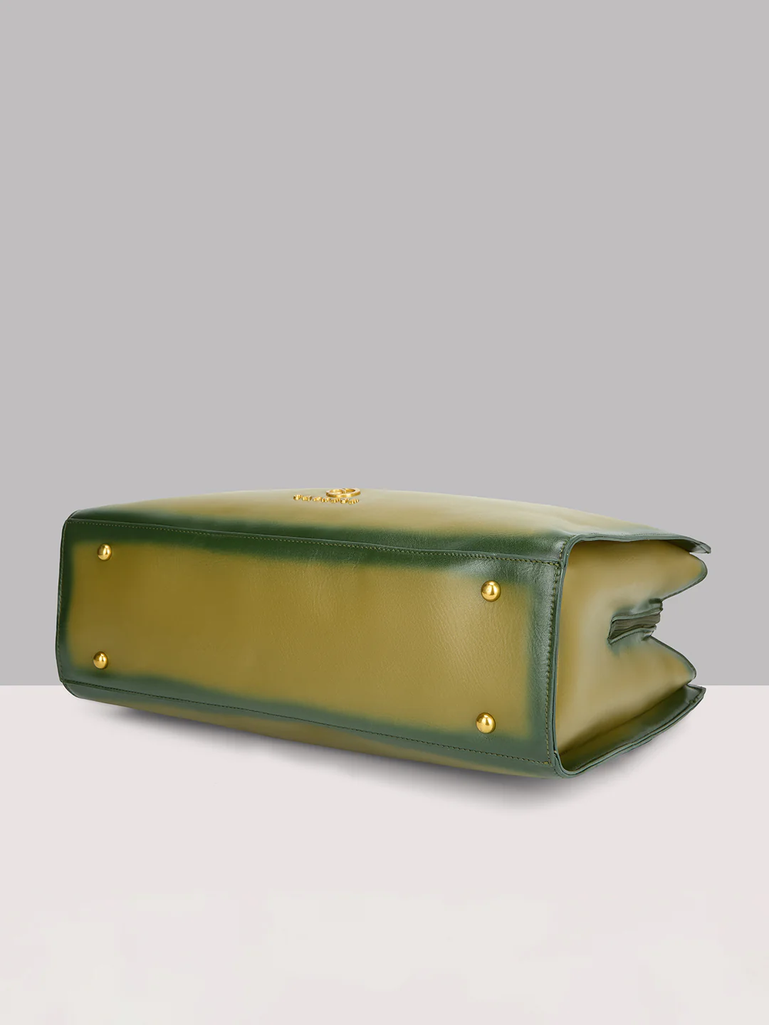 Caprese Dee Large Dill Green Laptop Compatible Tote - Image 6