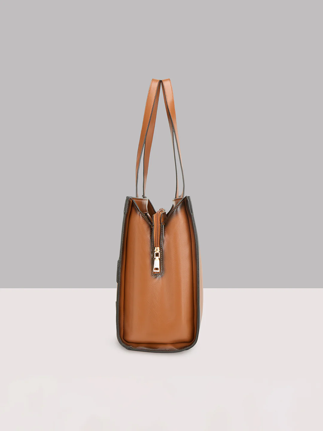 Caprese Dee Large Tan Laptop Compatible Tote - Image 5