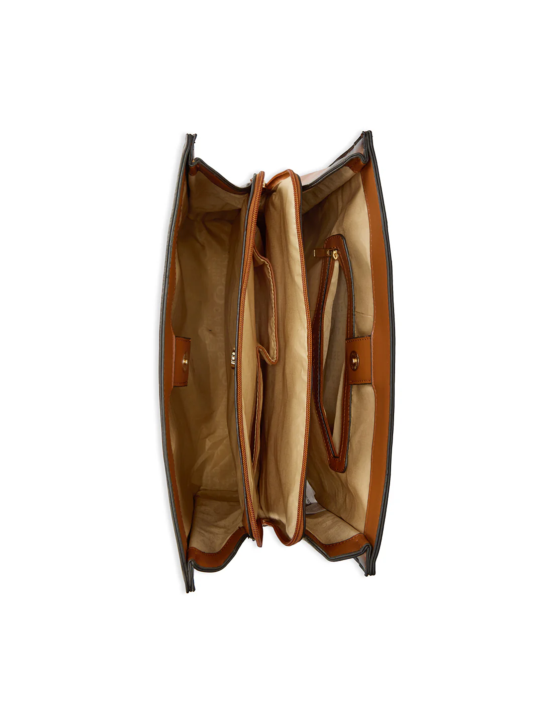 Caprese Dee Large Tan Laptop Compatible Tote - Image 7