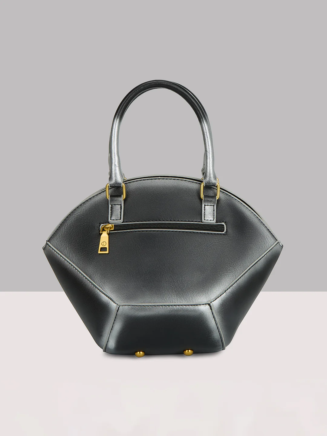 Caprese Dee Medium Black Handheld Satchel - Image 4