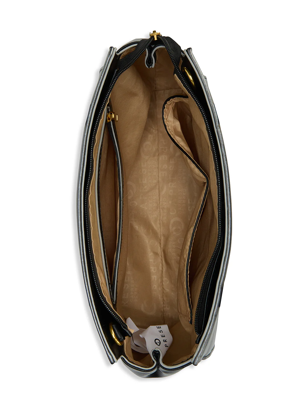 Caprese Dee Medium Black Satchel - Image 8