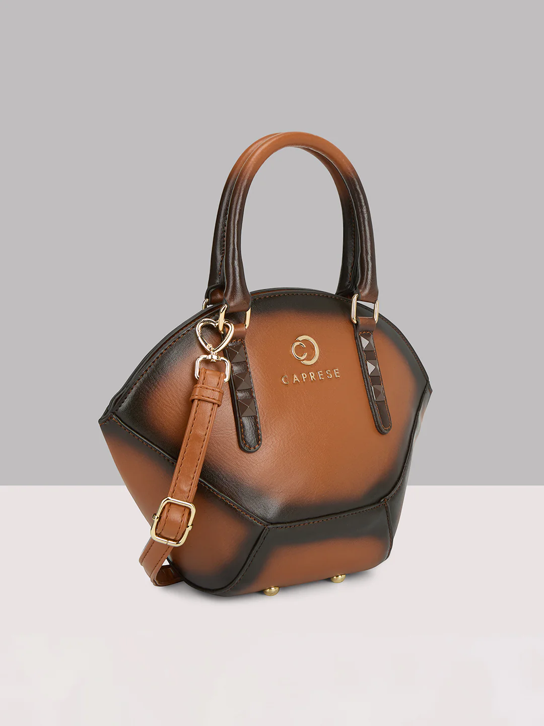 Caprese Dee Medium Tan Handheld Satchel - Image 11
