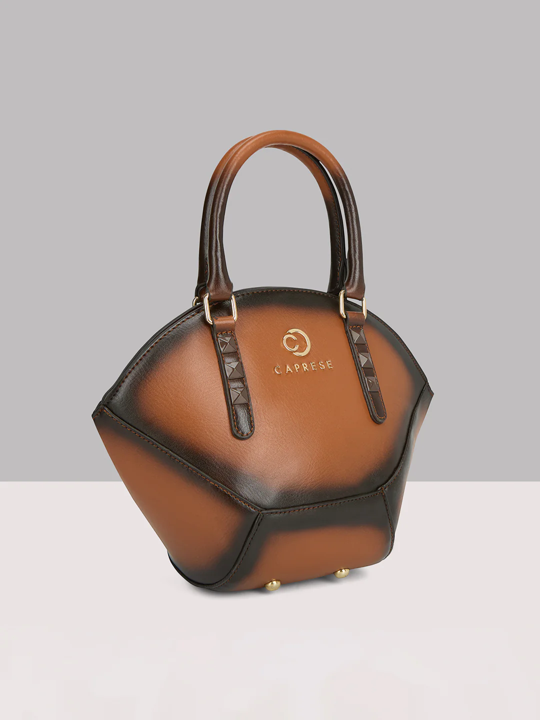 Caprese Dee Medium Tan Handheld Satchel - Image 4