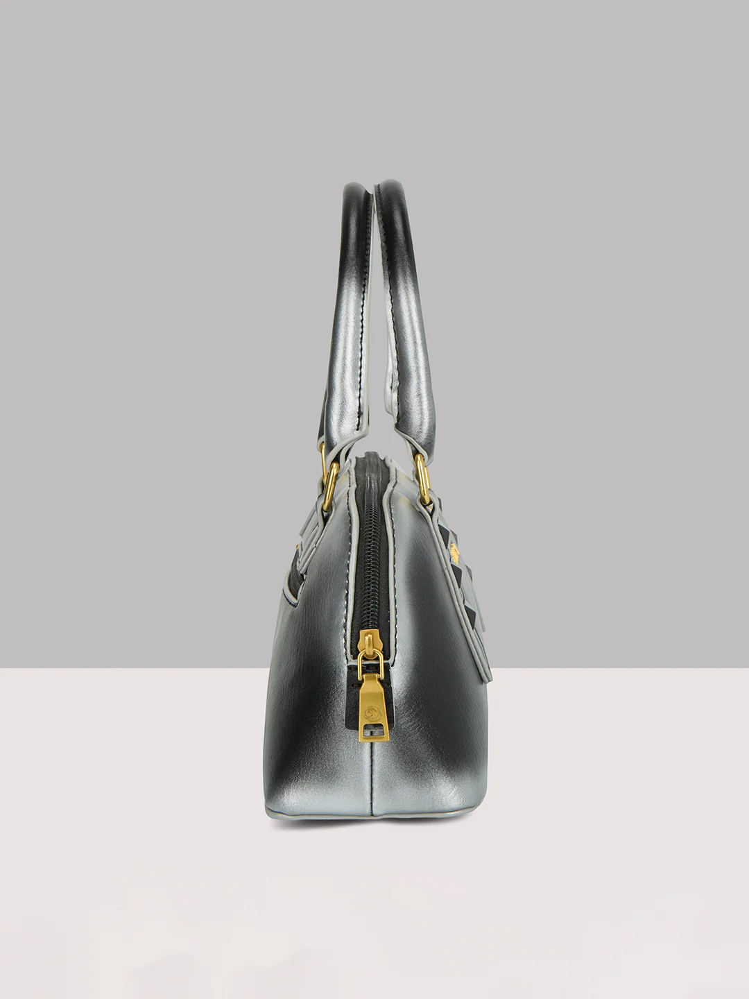 Caprese Dee Small Black Satchel - Image 5