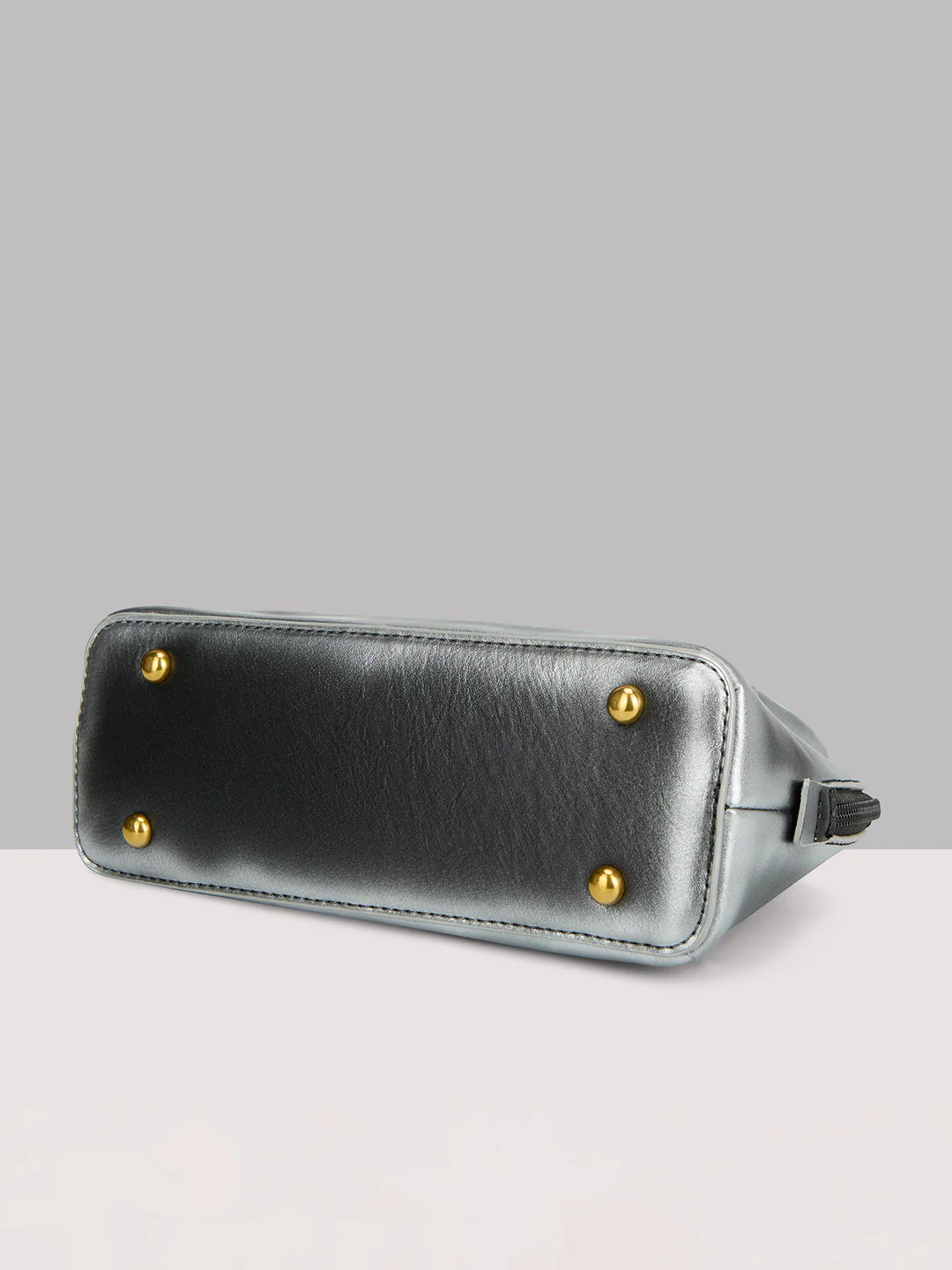 Caprese Dee Small Black Satchel - Image 6