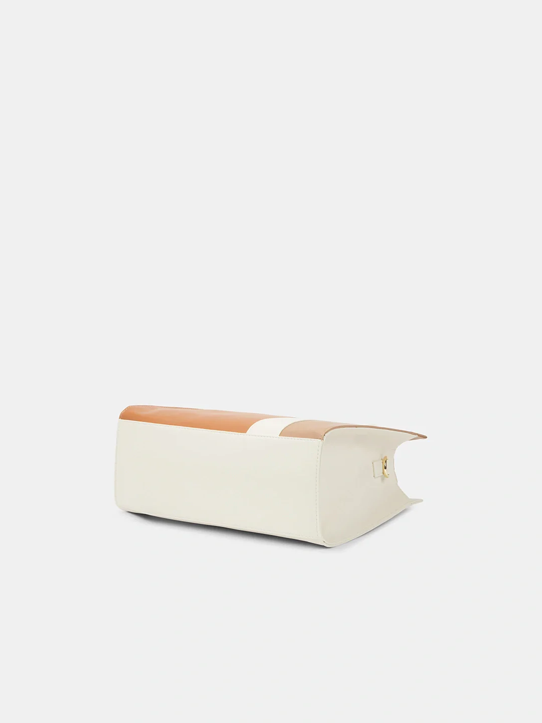 Caprese Deer Medium Alpine Oat Satchel Bag - Image 6