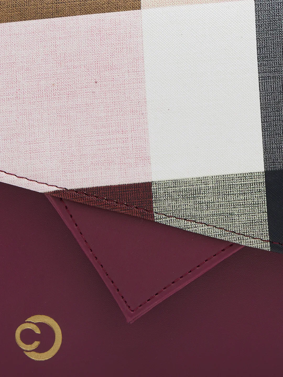 Caprese Della Medium Maroon Sling Bag - Image 11