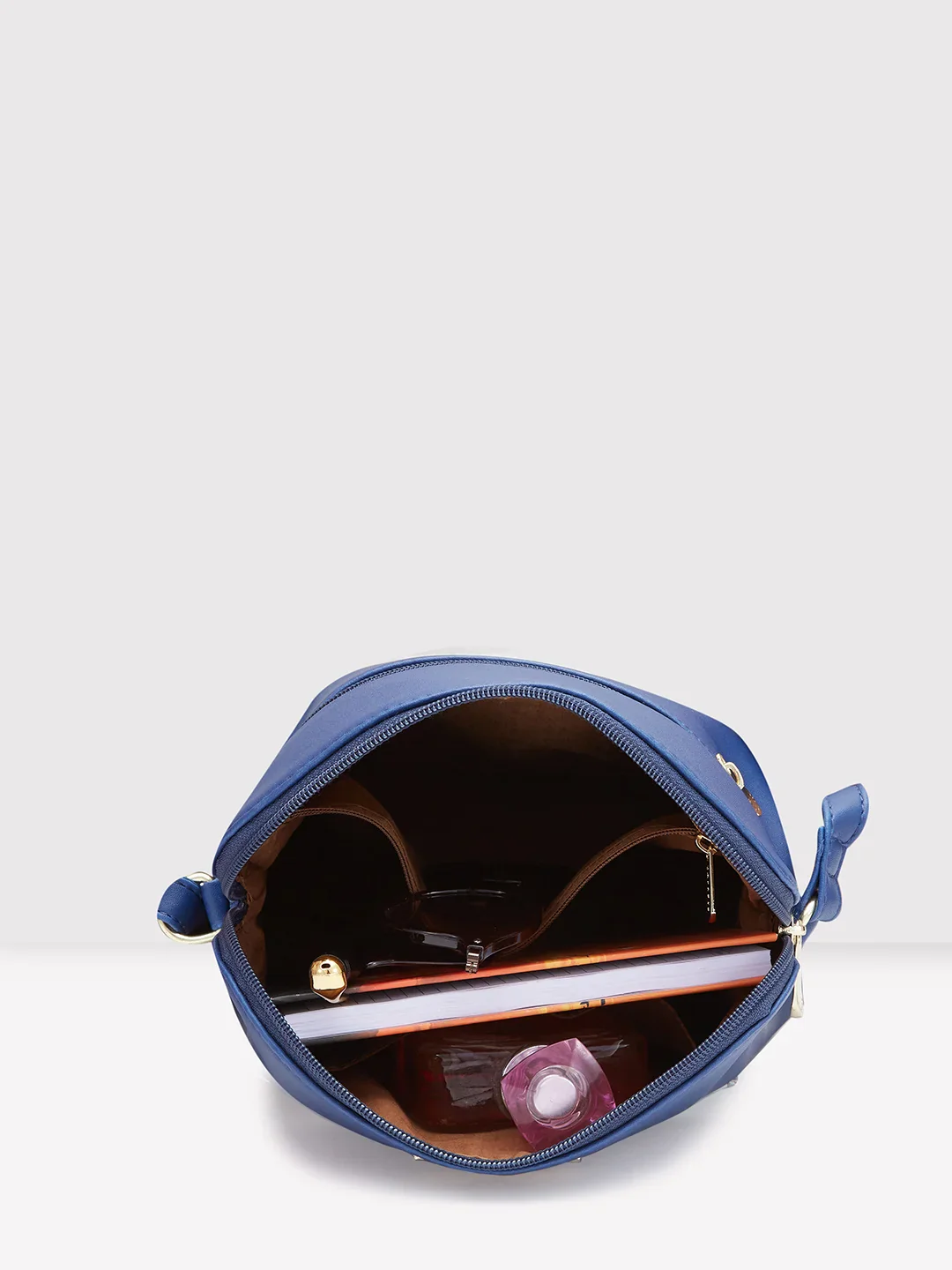 Caprese Destin Small Navy Sling Bag - Image 9